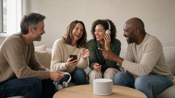 Jeux autour de la playlist du couple : comment faire participer tout le monde