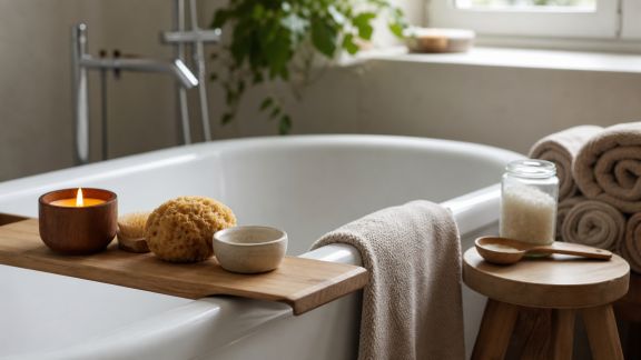 Astuces pour transformer sa salle de bain en spa éphémère