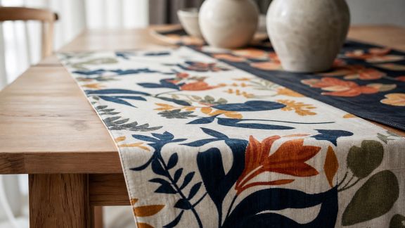 Fabriquer des chemins de table à motifs pour dynamiser votre déco