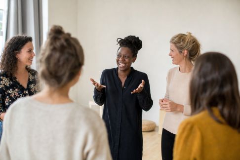 Initiation au théâtre d’improvisation pour libérer la créativité des invitées