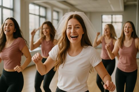 Cours de danse thématique : rythmer l’EVJF en toute convivialité
