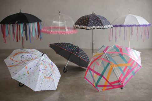 Customiser des parapluies pour une séance photo fun et originale