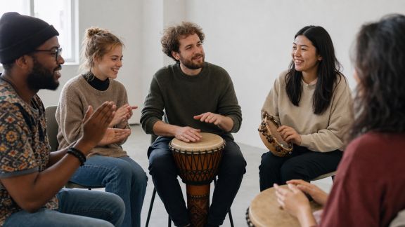 Team building musical : unir le groupe autour de la musique et du rythme