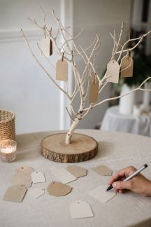 Construire un arbre à souvenirs EVJF pour la fête