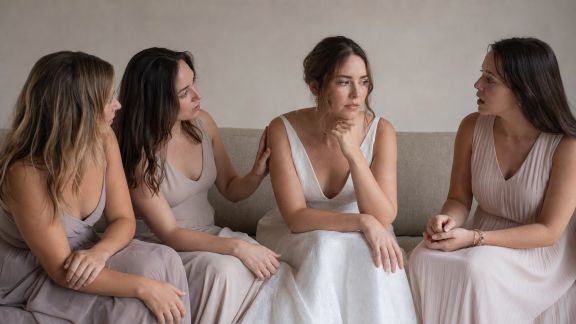 Aider la mariée à gérer les réactions inattendues de son entourage