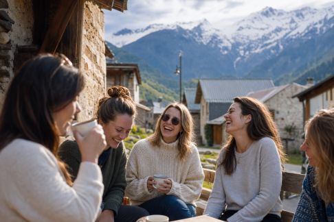 EVJF au cœur des Alpes du Sud : villages, aventures et moments relax entre amies